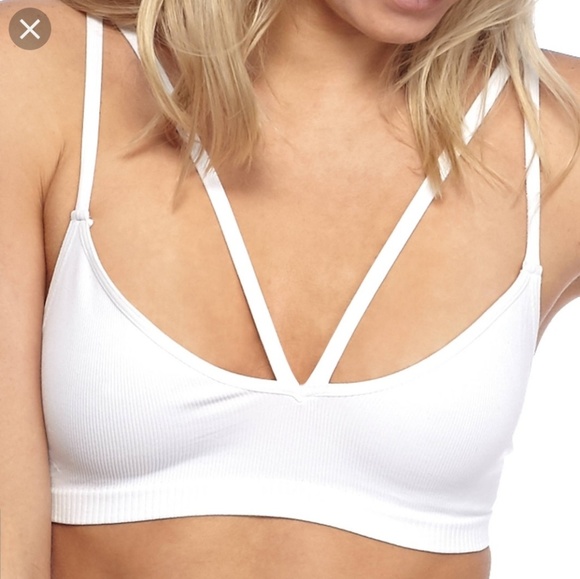 Free People Other - Free people keira seamless bralette white